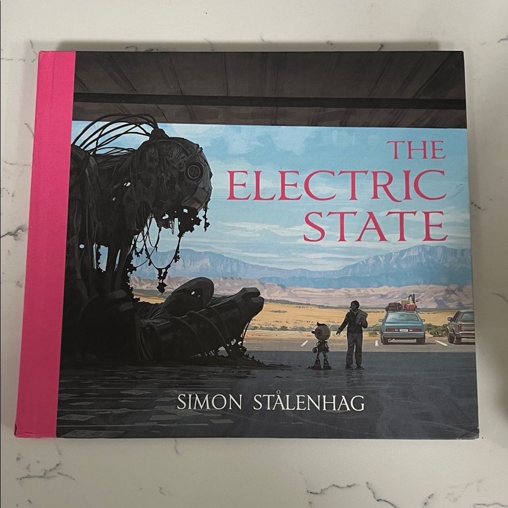 The Electric State- by Simon Stalenhag Hardcover